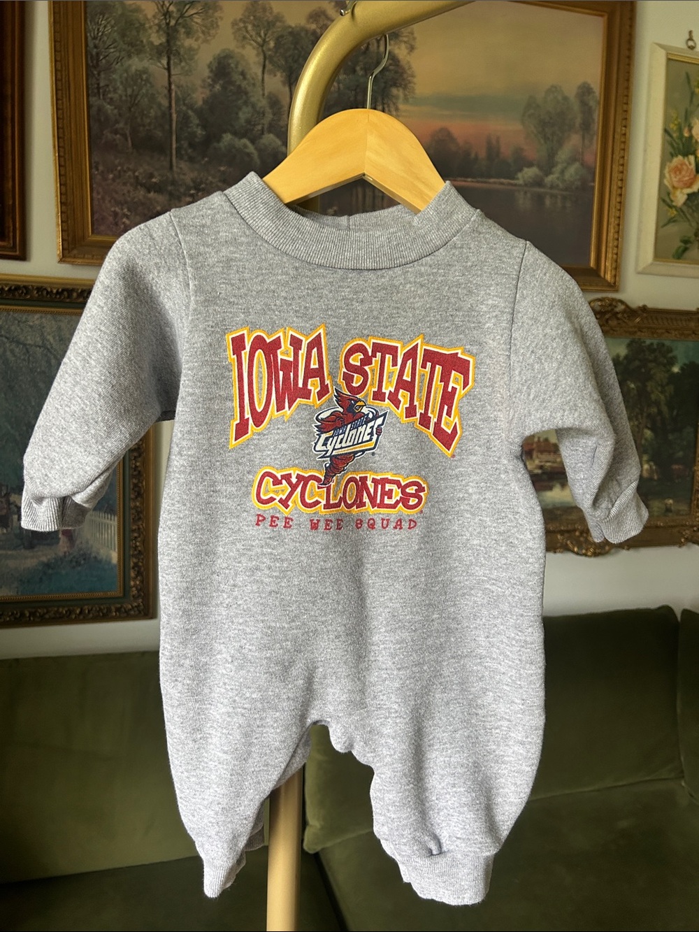 Vintage Iowa State Baby Onesie
